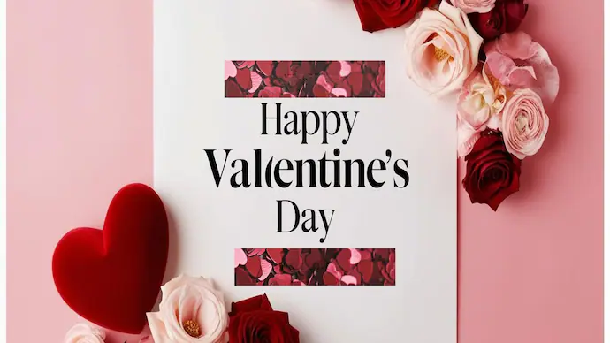 Global Eye : Happy Valentine's Day 2025: Best Wishes, Quotes, Messages, GIFs & Status for WhatsApp & Facebook ❤️💌