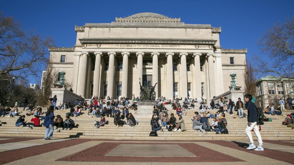 Global Eye : Columbia agrees to pay $221M and roll back DEI policies in a #historic agreement with Trump admin to regain federal research funding.