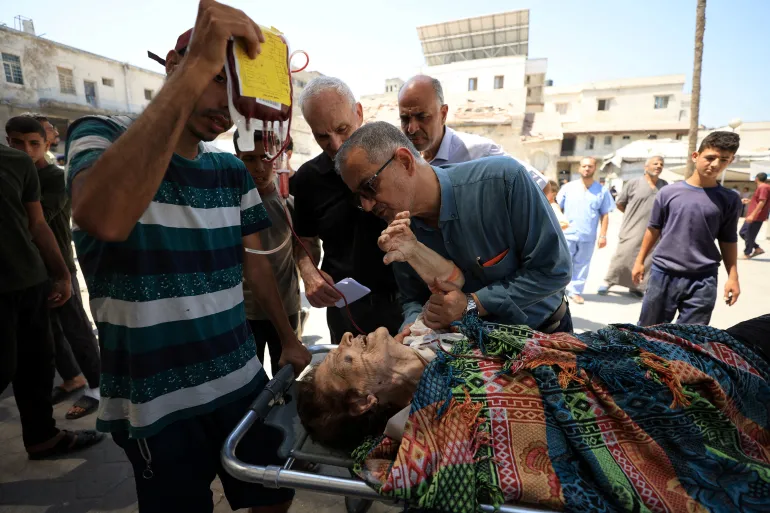 Global Eye : Israeli air force intercepts Gaza projectile amid escalating violence; Gaza hospitals overwhelmed by starving children and medical shortages.