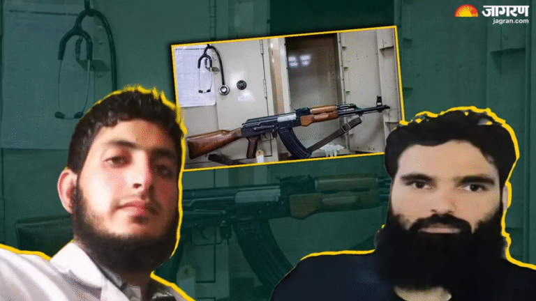 Global Eye : जम्मू-कश्मीर पुलिस ने 2900 किलो विस्फोटक, राइफल और टाइमर के साथ व्हाइट कॉलर आतंकी मॉड्यूल का भंडाफोड़ किया। तीन डॉक्टर गिरफ्तार।